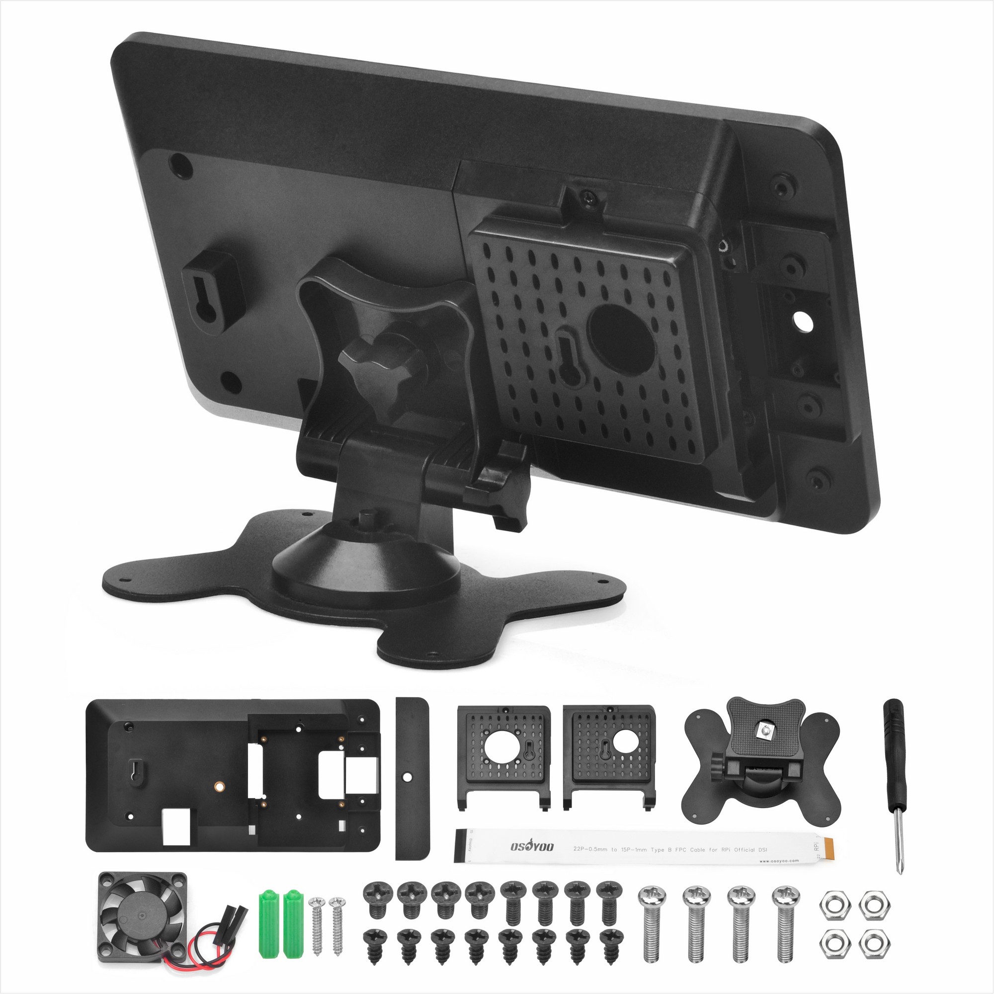 Pi 4 Case - เคส OSOYOO PiStudio สำหรับ Raspberry Pi