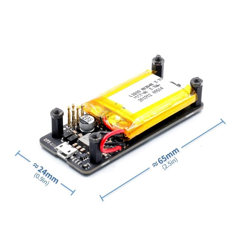 Pi Zero - โมดูล UPS-Lite สำหรับ Raspberry Pi Zero