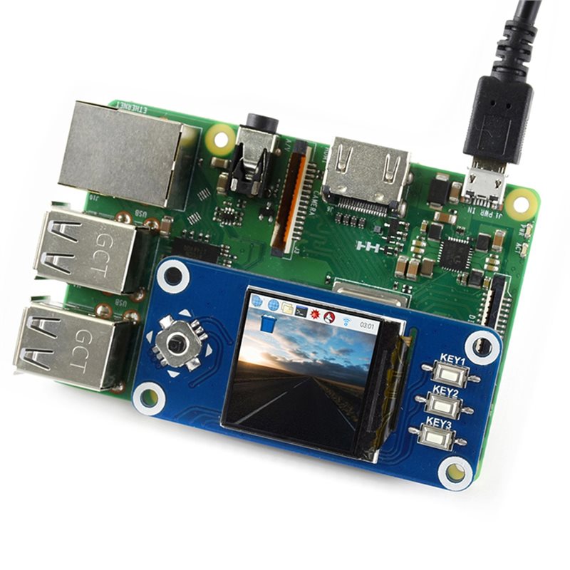 หน้าจอ HAT สำหรับ Raspberry Pi - Pi Display บทวิจารณ์และราคา
