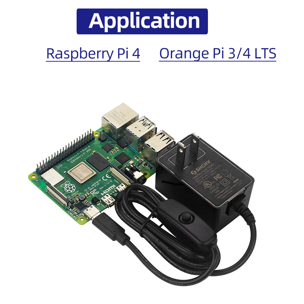 Raspberry Pi 5V 3A แหล่งจ่ายไฟ - Pi Power Supply บทวิจารณ์และราคา