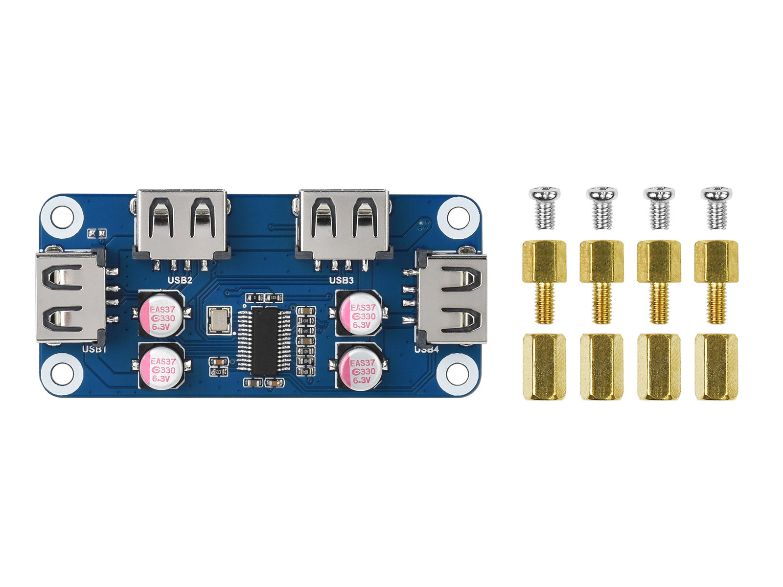 Waveshare USB HUB HAT (B) ฮับ  - Pi Zero บทวิจารณ์และราคา