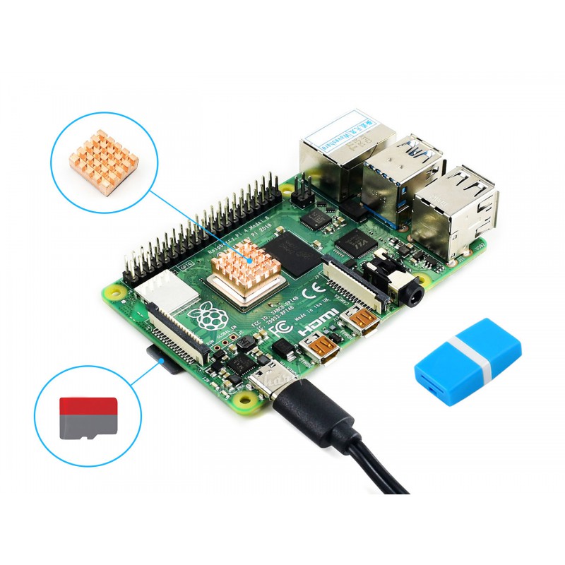 ชุดเริ่มต้น Raspberry Pi 4 Mod - Raspberry Pi Kit บทวิจารณ์และราคา