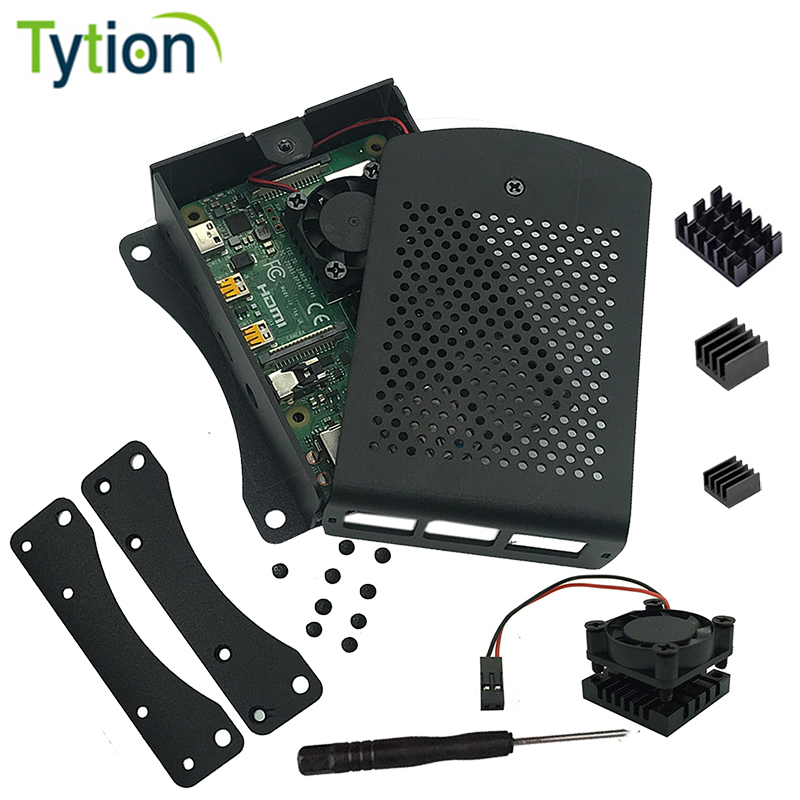 Raspberry Pi 4B 3B เคสอลูมิเนี - Pi Power Supply บทวิจารณ์และราคา