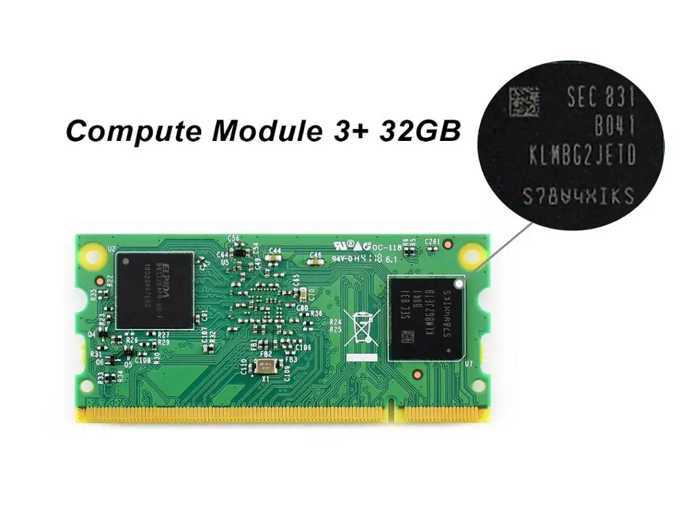 Raspberry Pi Compute Module 3+ - Raspberry Pi บทวิจารณ์และราคา