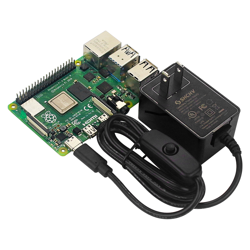แหล่งจ่ายไฟราสเบอร์รี่ Pi 5V 3 - Pi Power Supply บทวิจารณ์และราคา