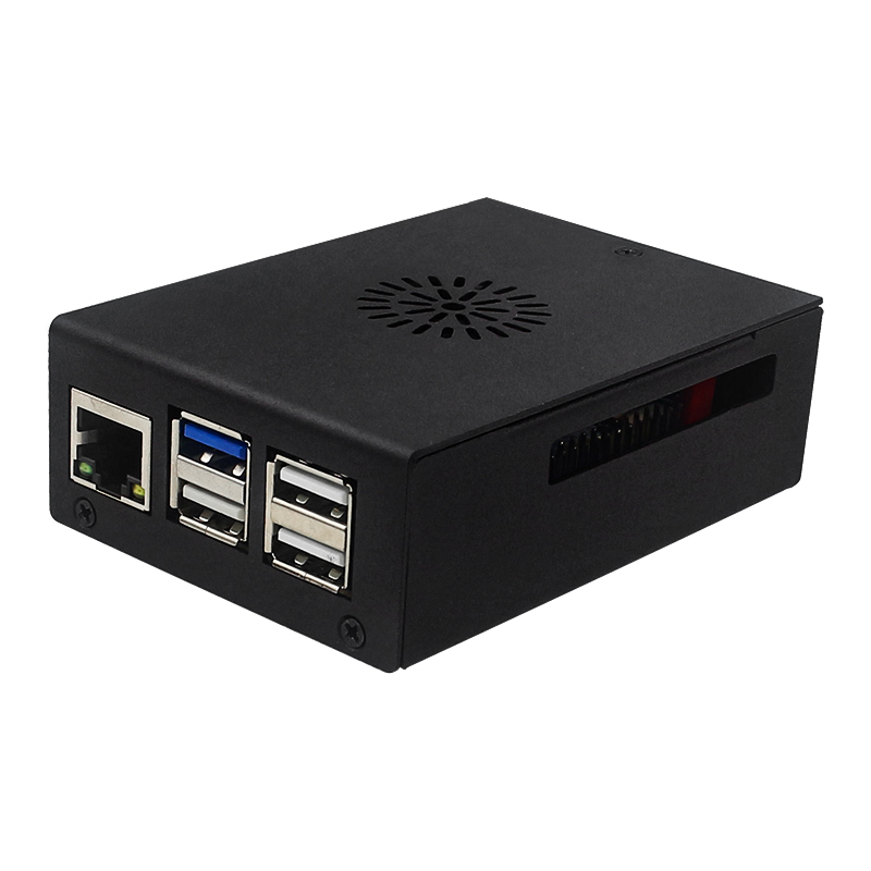 เคสสีส้ม Pi 5 Pro ปลอกโลหะพัดล - Pi Power Supply บทวิจารณ์และราคา