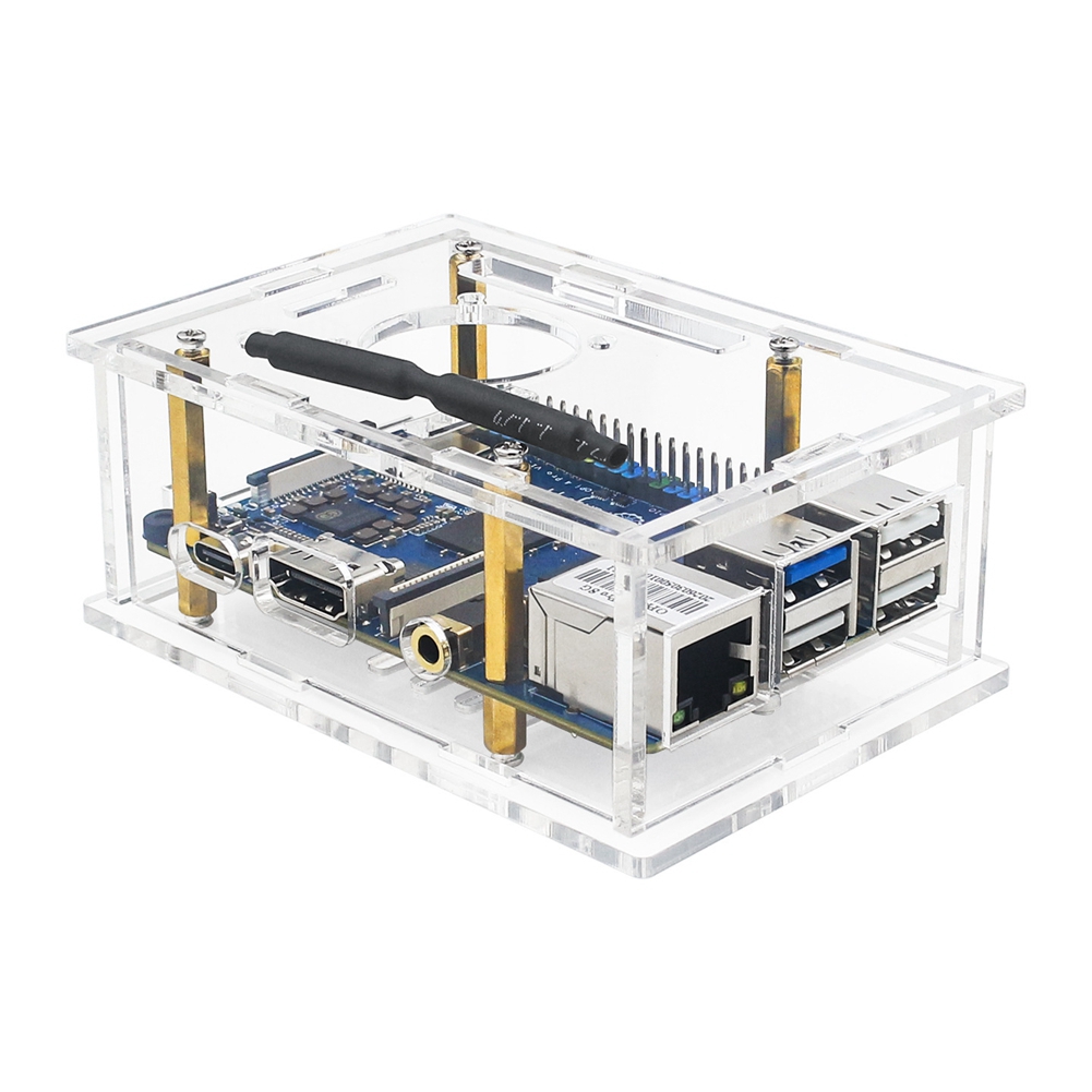 พัดลมระบายความร้อน B27B และเคส - Pi 4 Case บทวิจารณ์และราคา