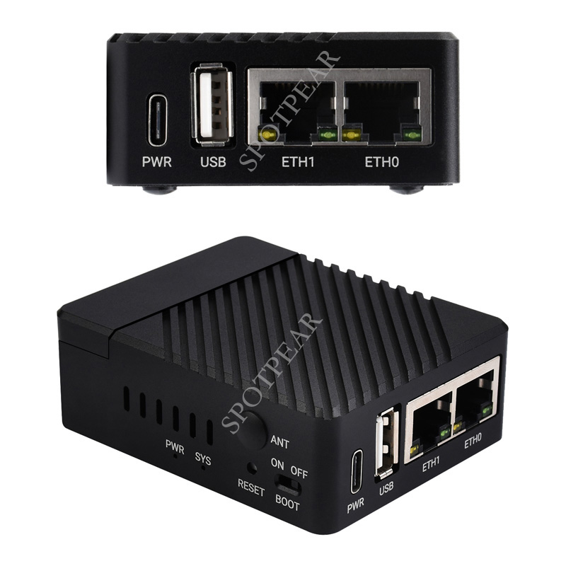 บอร์ดเราเตอร์โอเพ่นซอร์สขนาดเล - Pi 4 Case บทวิจารณ์และราคา