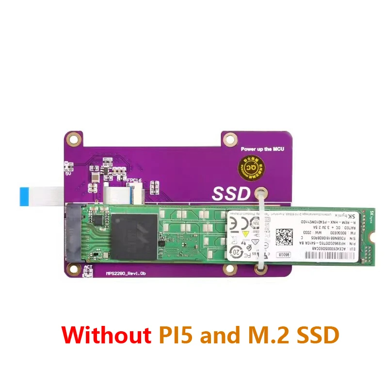 Raspberry Pi 5 PCIe TO M.2 Nvm - Pi Cooler บทวิจารณ์และราคา