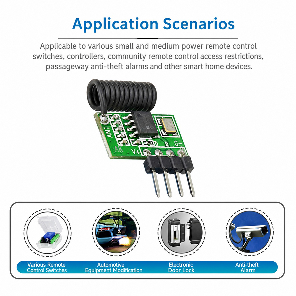 315MHz/433MHz ซูเปอร์เฮเทอโรได - Arduino Kit บทวิจารณ์และราคา