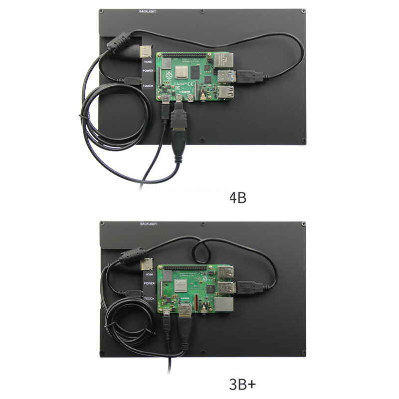 10.1 นิ้วหน้าจอสัมผัส IPS จอภา - Pi Display บทวิจารณ์และราคา