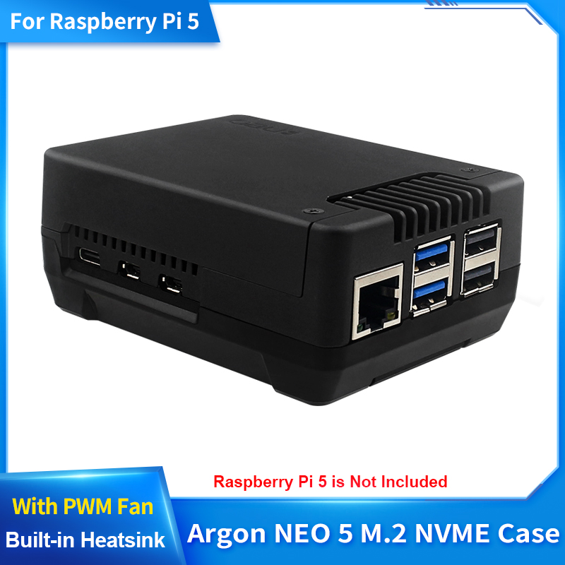 Argon NEO 5 M.2 NVME PCIE Case - Pi Power Supply บทวิจารณ์และราคา