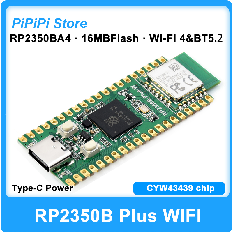 RP2350B Plus W บอร์ดพัฒนาพร้อม - Raspberry Pi Kit บทวิจารณ์และราคา