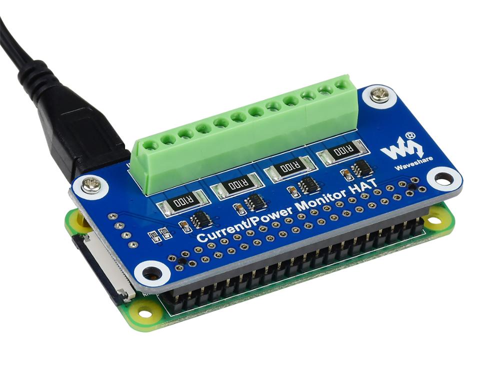 Waveshare 4-ch กระแส/แรงดันไฟฟ - Raspberry Pi 4 บทวิจารณ์และราคา